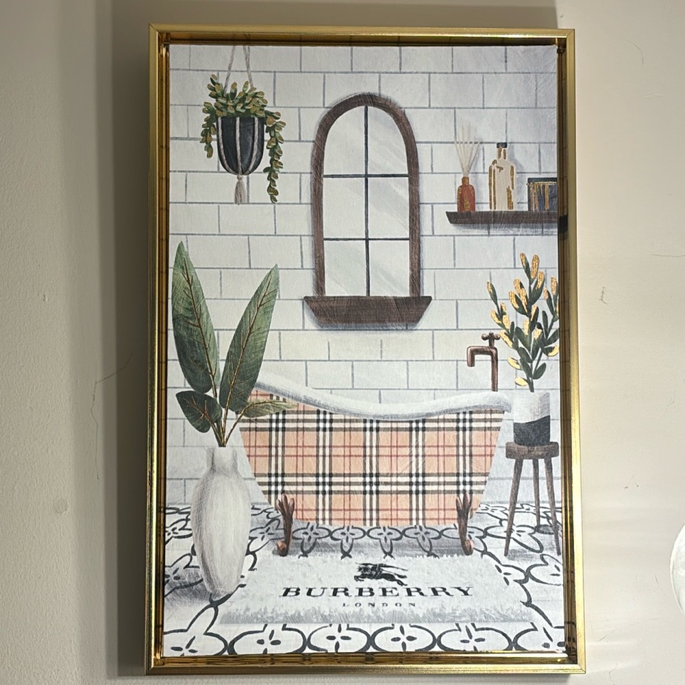 Burberry Bathroom Decor